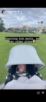 Caroline Wozniacki on Instagram.